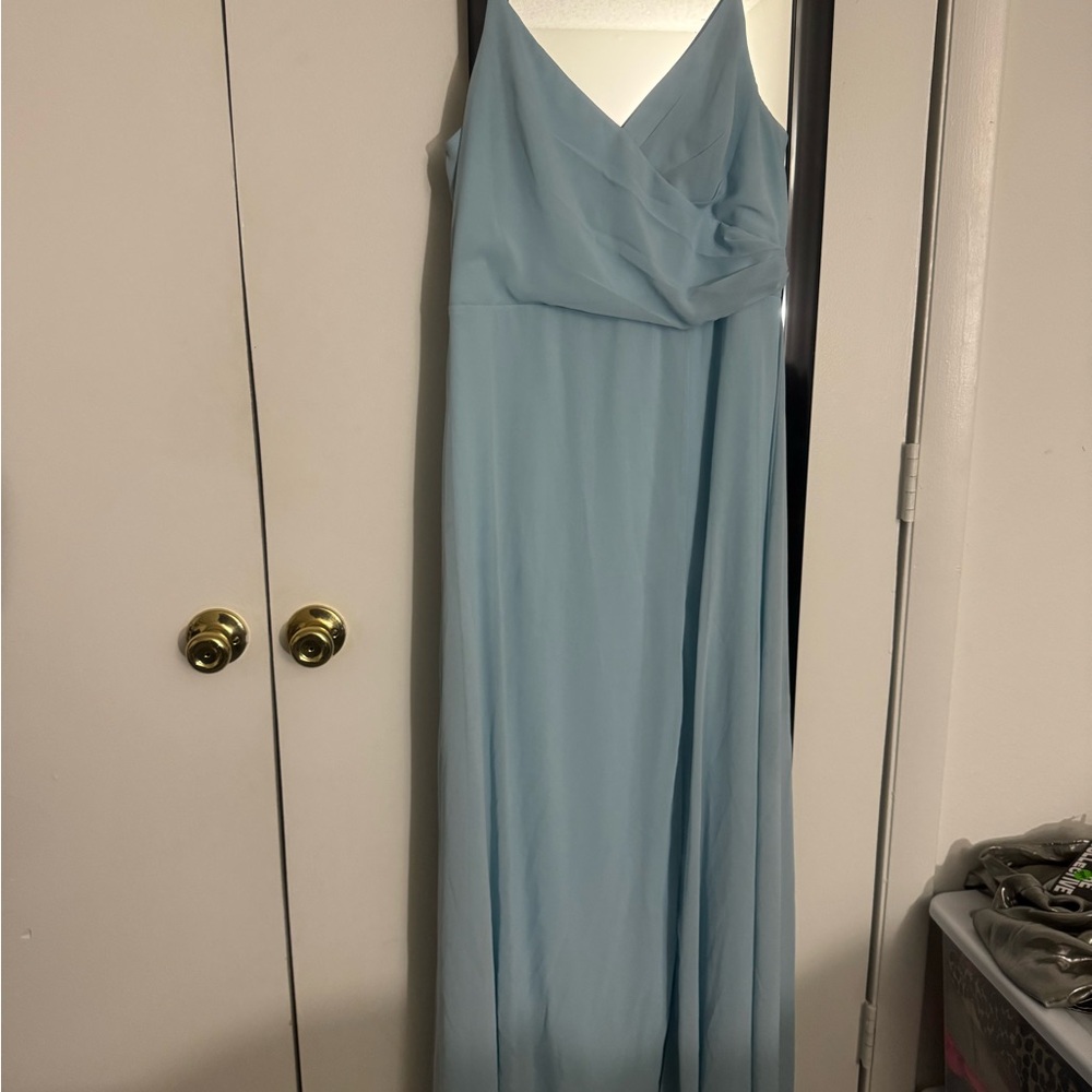 Elegant Blue Women's Dress